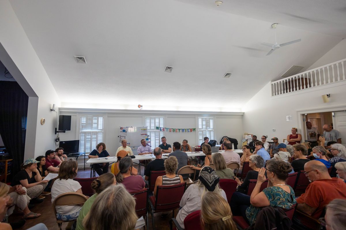 Village will not pursue local ICE law; packed meeting reflects division