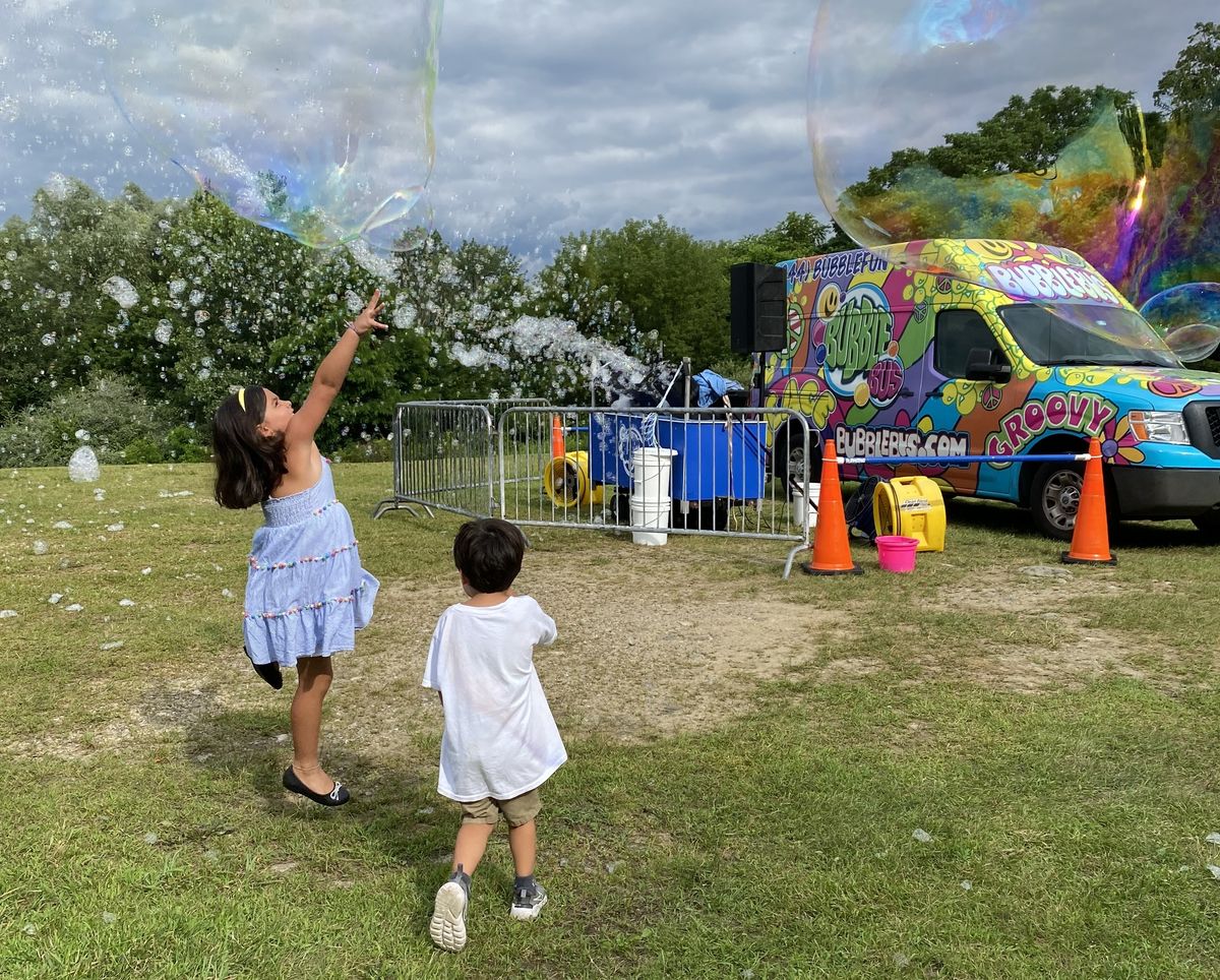 Annual Library Carnival bubbled with family fun