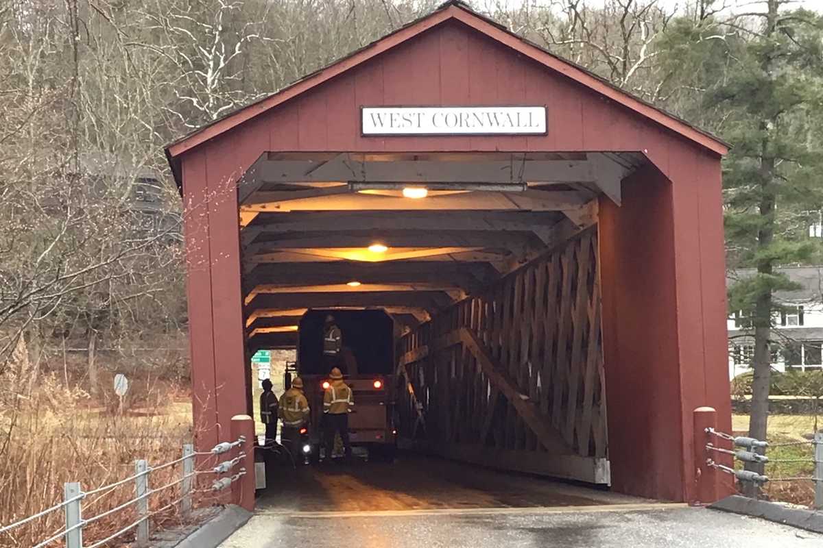 Cornwall revisits options to protect covered bridge from tall trucks