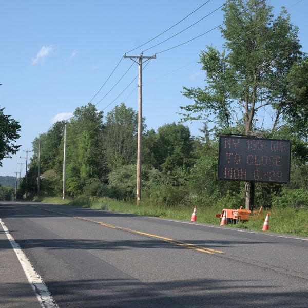Route 199 closed between Chase Road and Schultz Road in Pine Plains