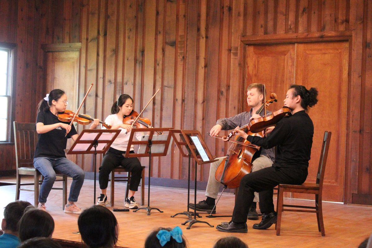 Third graders enjoy classical treat at Music Mountain