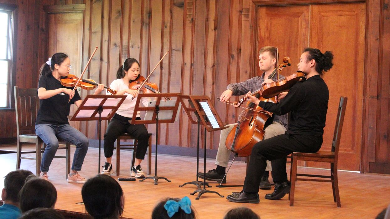 Third graders enjoy classical treat at Music Mountain