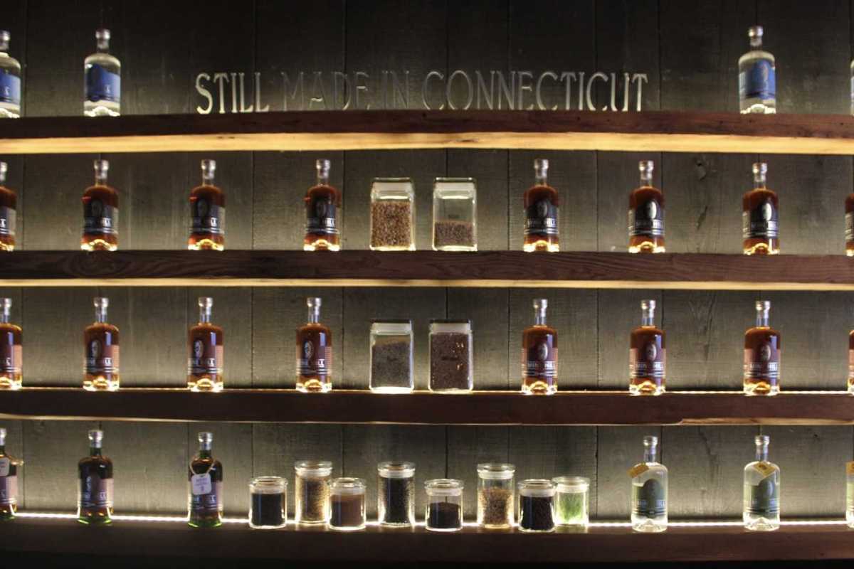 From grain to glass at Mine Hill Distillery