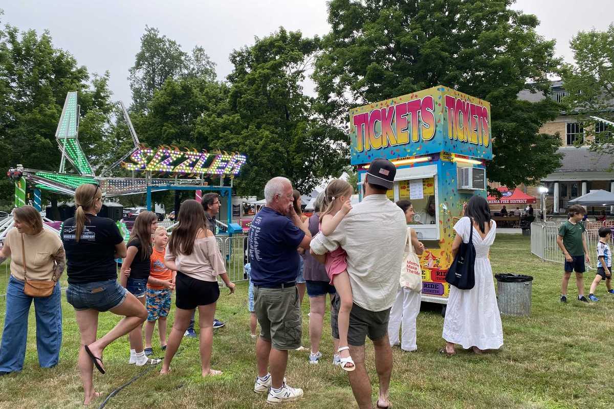 Millbrook Fire Department Carnival carries on despite rain, air quality concerns