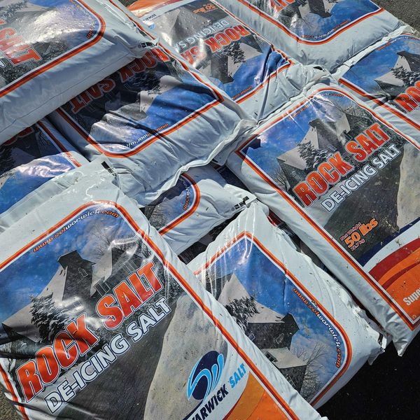 Icy February eats into road salt, sand stockpiles