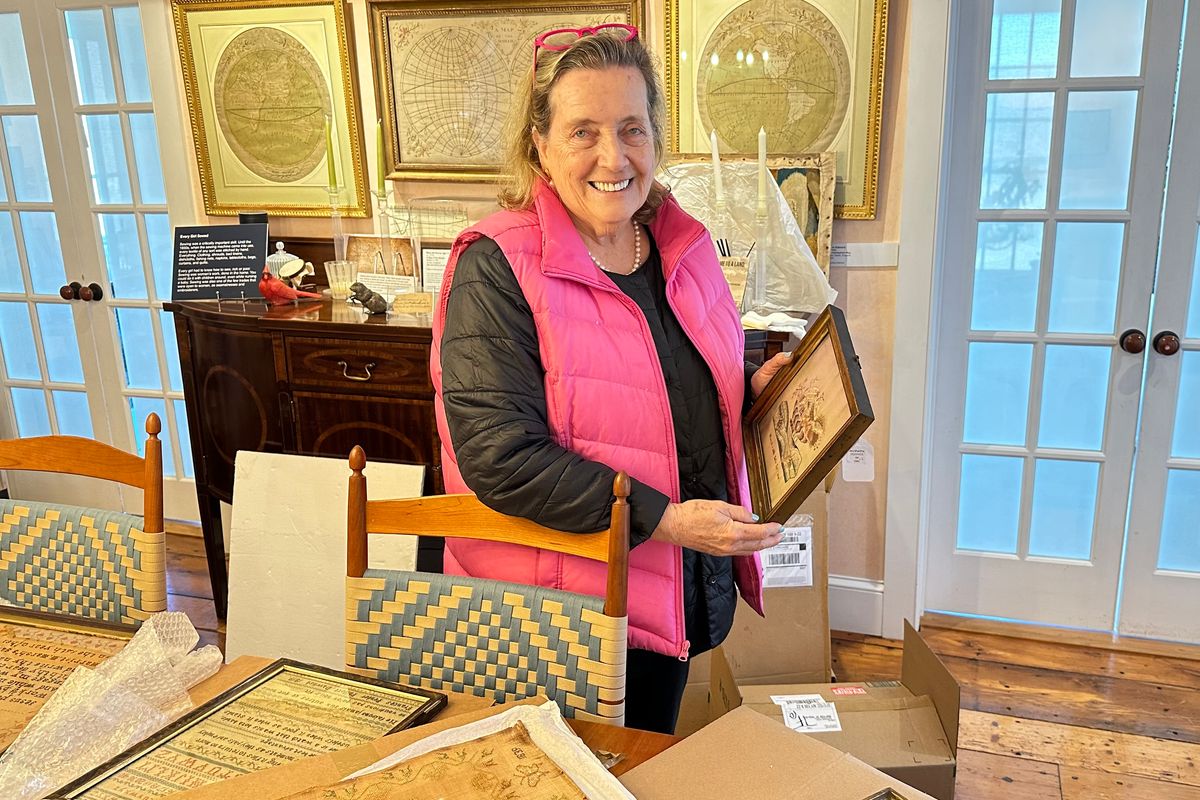 Reading between the lines in historic samplers