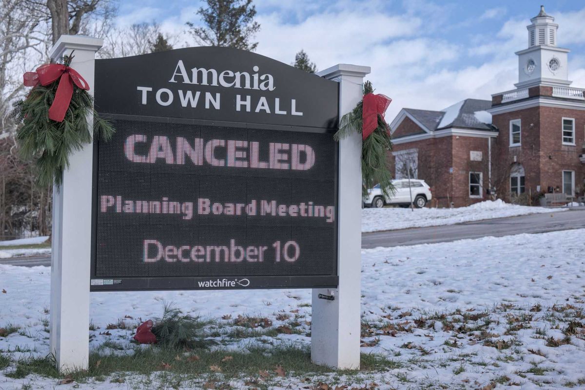 Snowstorm forces Millerton, Amenia and Pine Plains to reschedule board meetings
