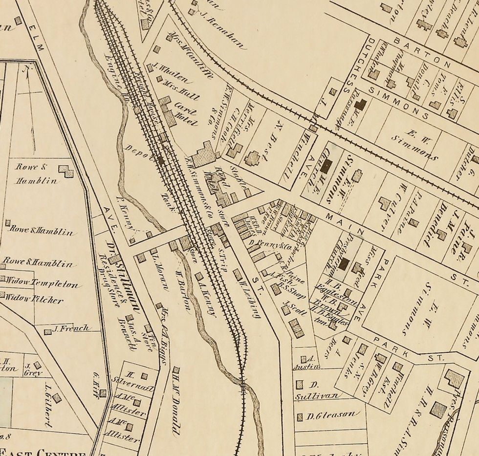 Local history through maps revealed in society’s exhibit