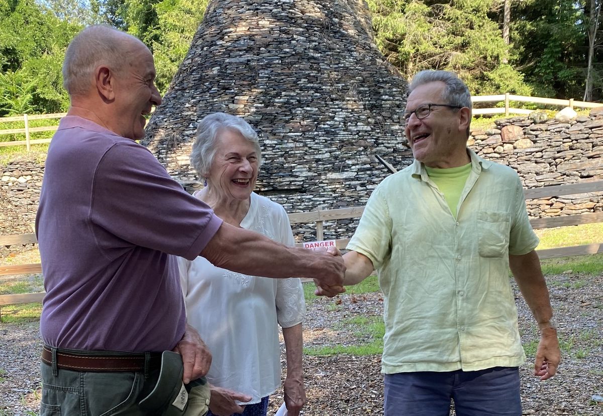 Amenia officially accepts gift of restored 1825 charcoal kilns