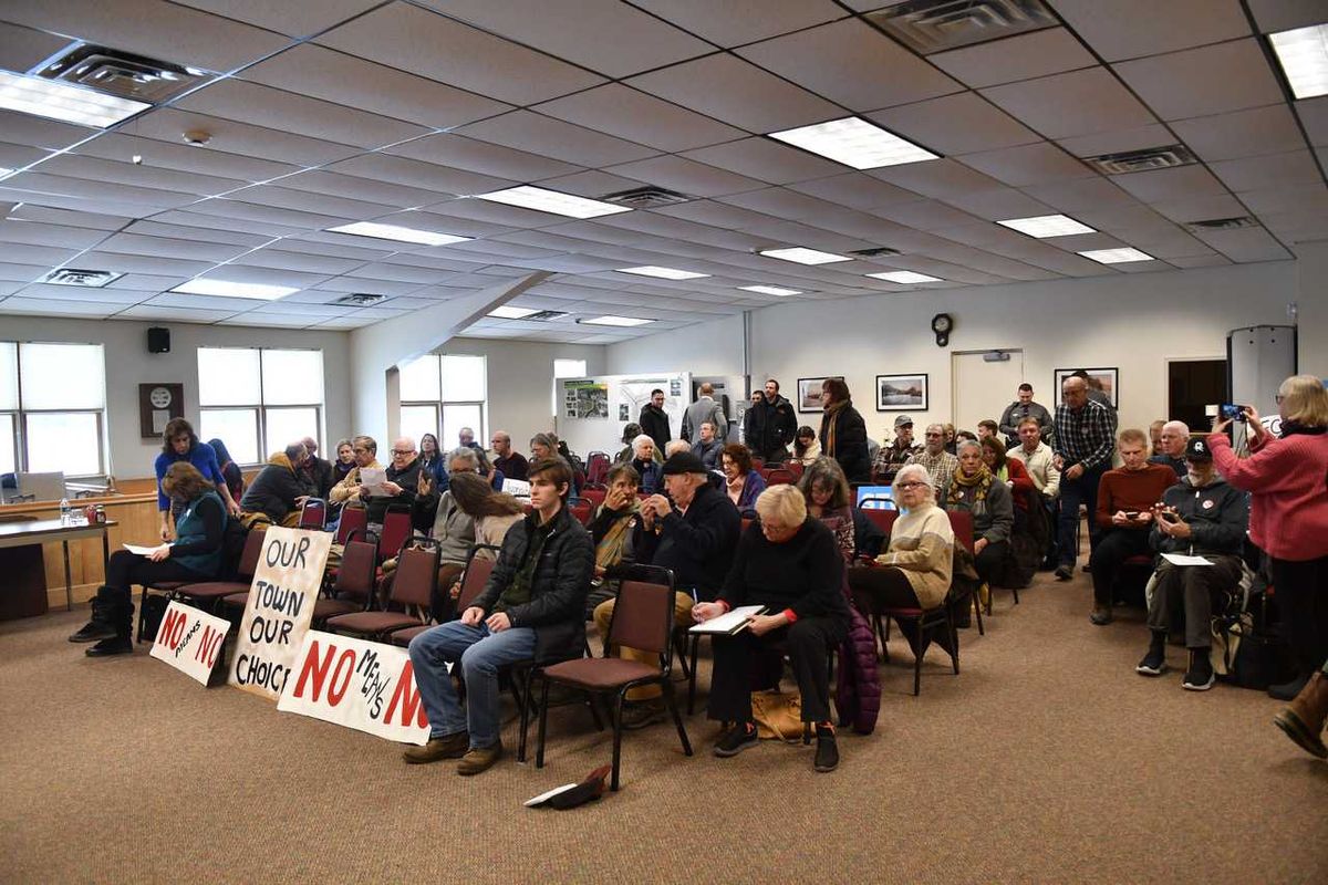 Copake turns out to testify at state hearing