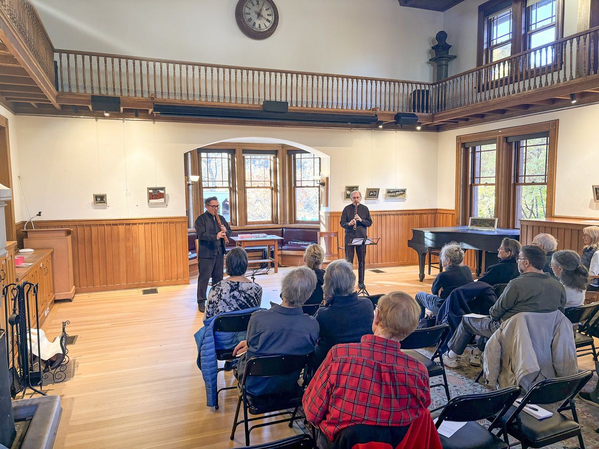 Norfolk Library hosts traditional Japanese flautists