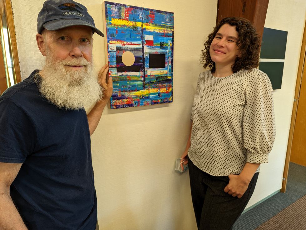 Artist donates half of all sales from exhibit to Millerton library