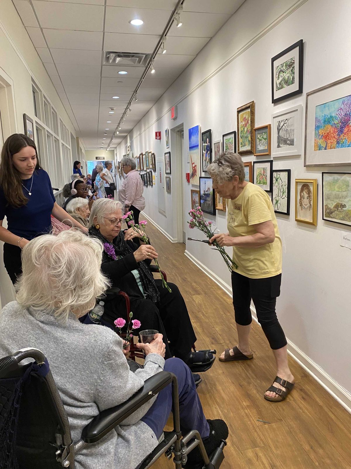 Summer art opening shows off talent at The Fountains