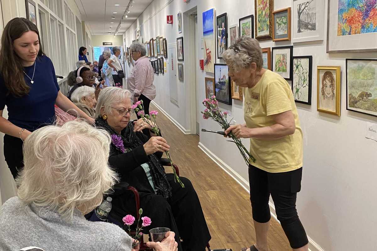 Summer art opening shows off talent at The Fountains