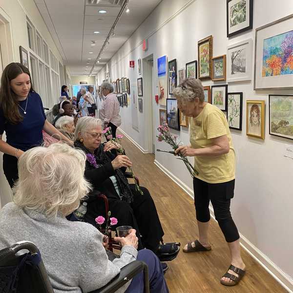 Summer art opening shows off talent at The Fountains