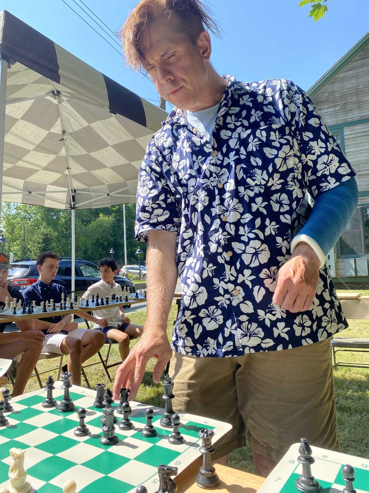 Simultaneous Chess returns for a second year in Wassaic