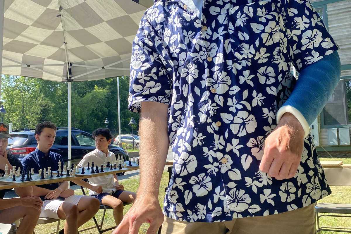 Simultaneous Chess returns for a second year in Wassaic