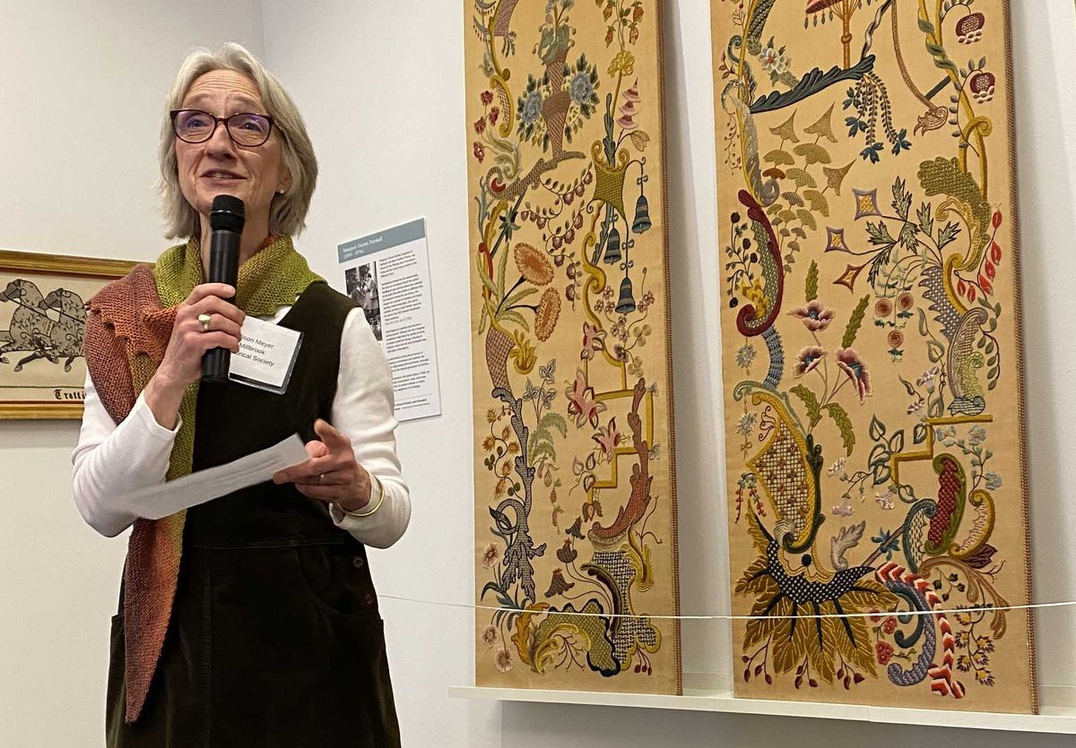 Embroidery as a living local tradition celebrated in Millbrook Library exhibit