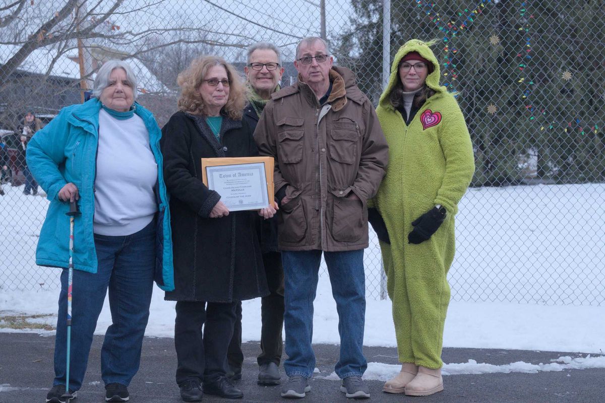 Mayvilles crowned Amenia Citizens of the Year
