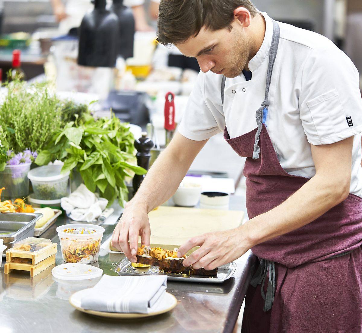 Inside Troutbeck's kitchen