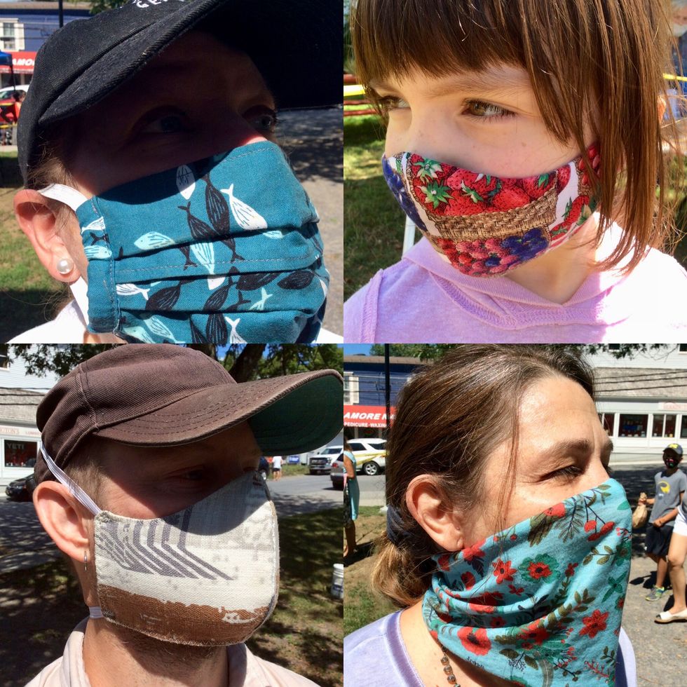 NECC Farmers Market names winners of face mask contest