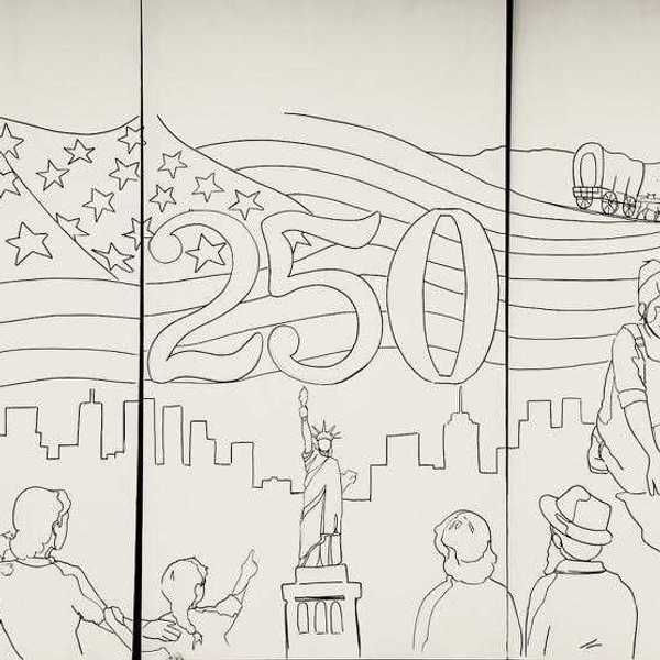 An invitation to paint a community mural in Torrington
