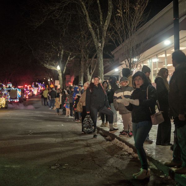 Downtown Millbrook packed for annual Parade of Lights