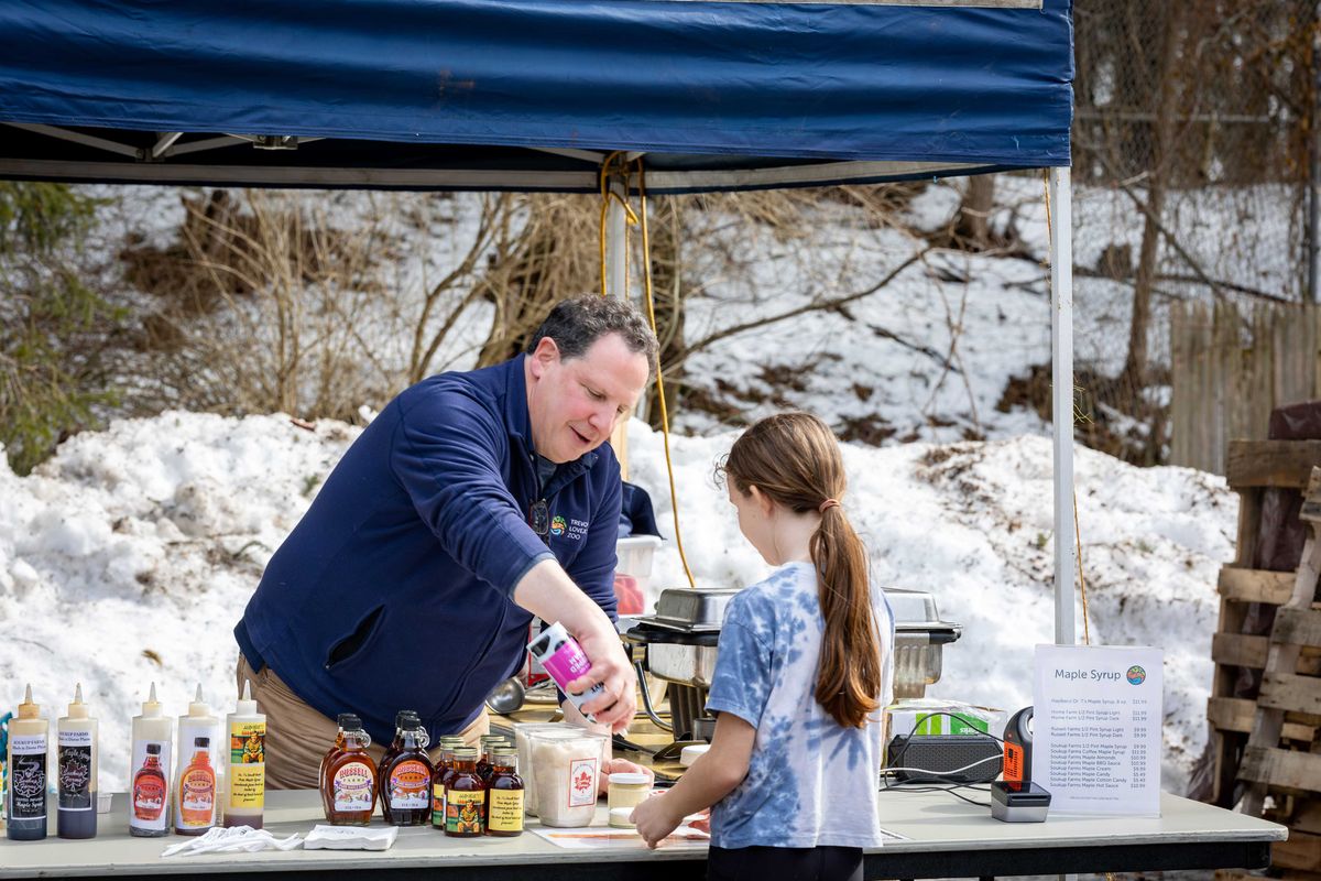 ‘Maple Syrup Madness’ draws visitors to Trevor-Lovejoy Zoo for sweet treats