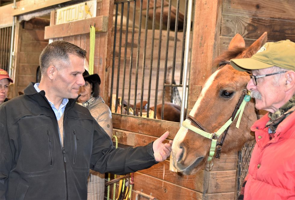 Molinaro, Pulver tour Hope Rising Farm to celebrate $17,900 grant
