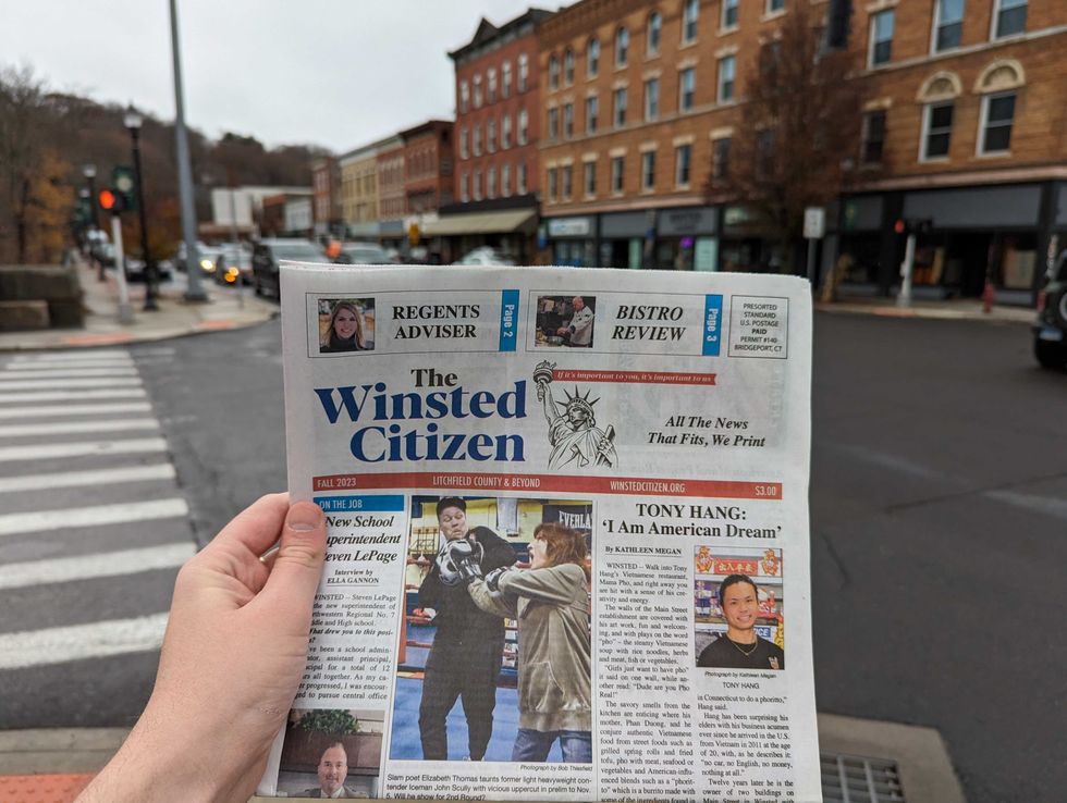 Reported to be closing, independent Winsted Citizen   finds buyer at the last minute
