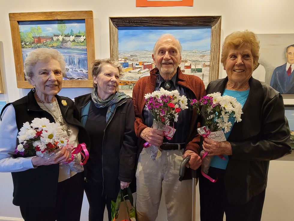 Keeping busy, creating beauty, staying young at any age