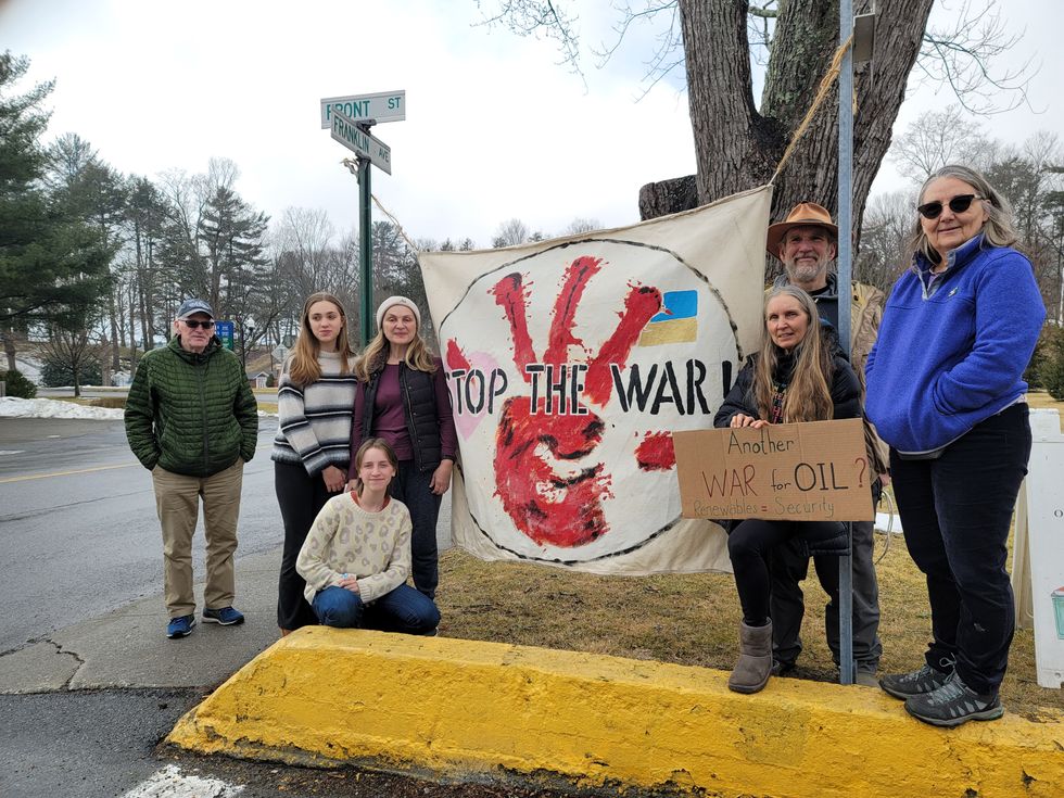 Millbrook shows its solidarity for Ukraine
