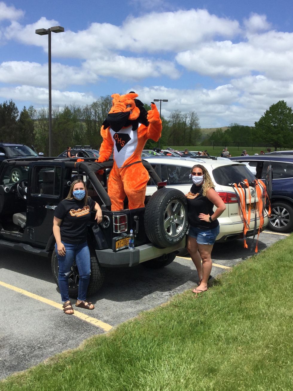 Dover Dragons Class of 2020 honored with graduation parade