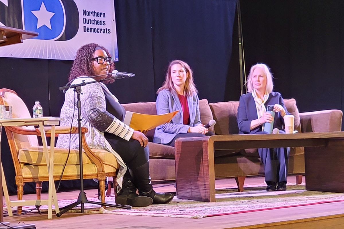 Democrats’ conversation disrupted by demonstrators