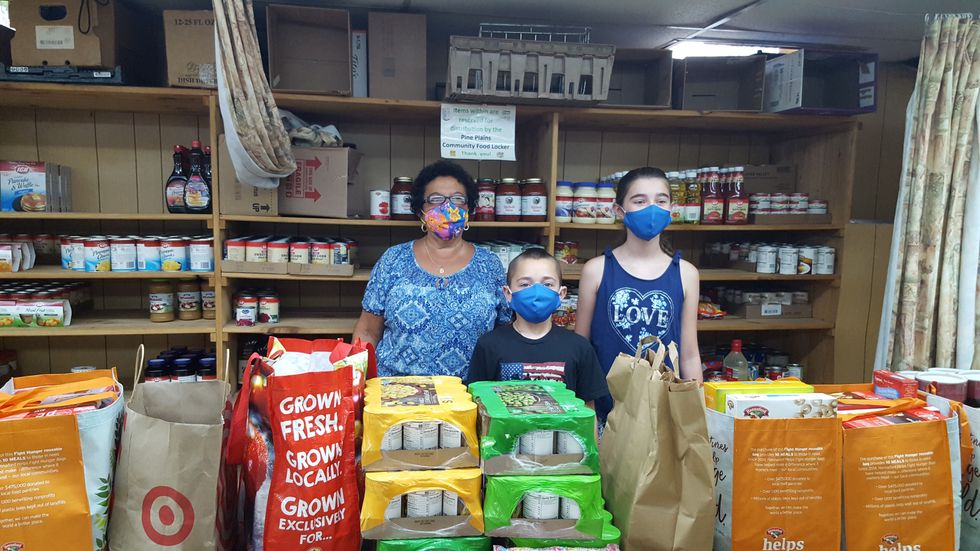Kaylee Dina raises $800 for Pine Plains Community Food Locker