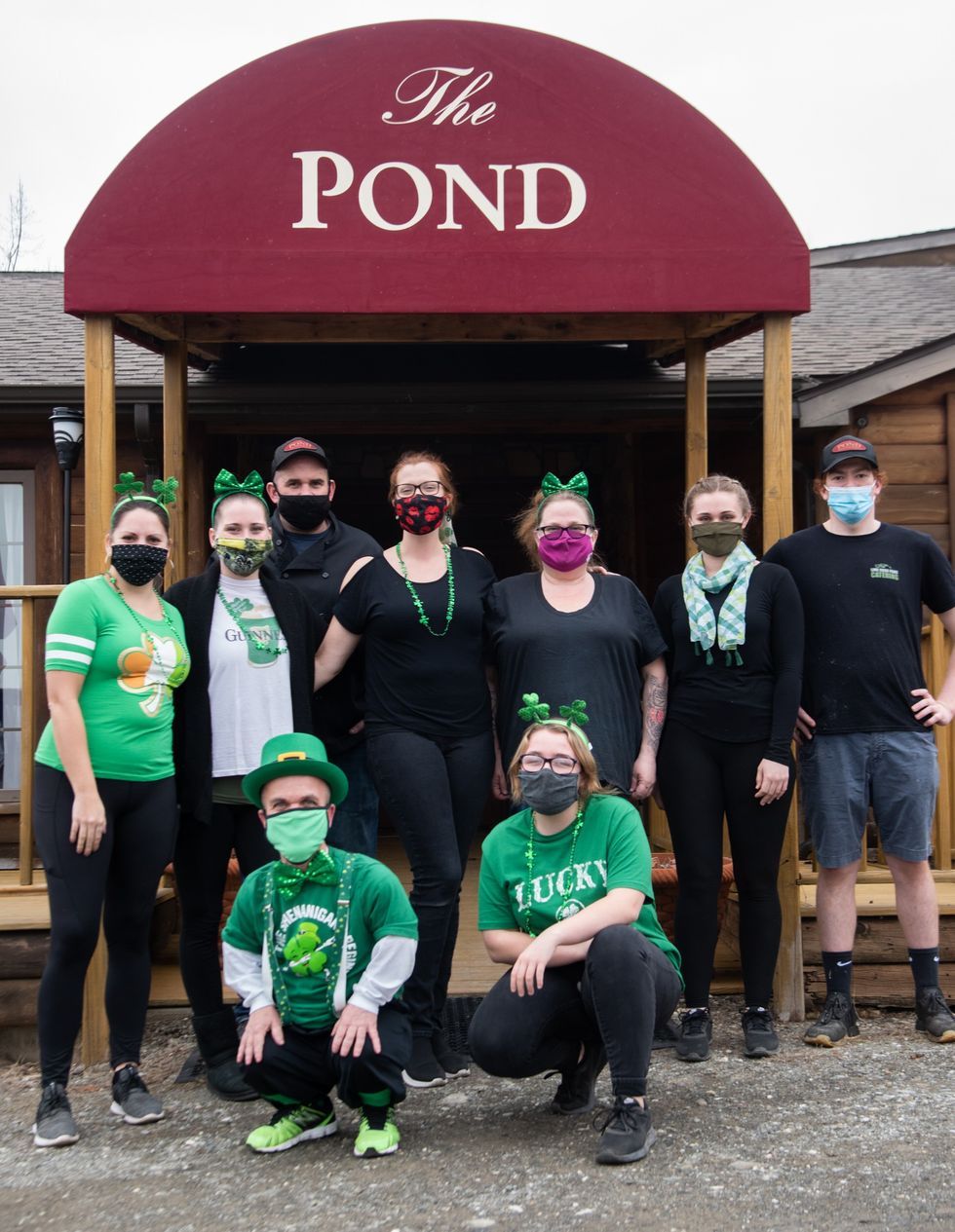 Feeling lucky at The Pond