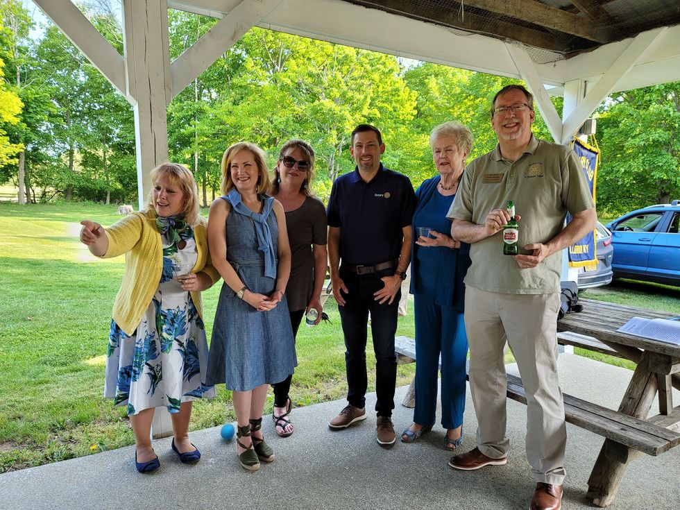Rotary Club holds dinner at Town Park