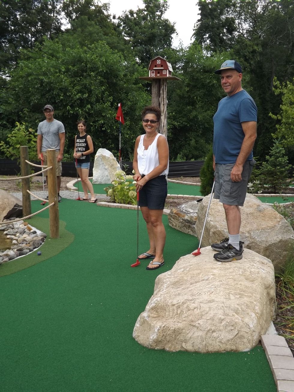 Kelly’s Creamery aces summertime  fun with new mini-golf course