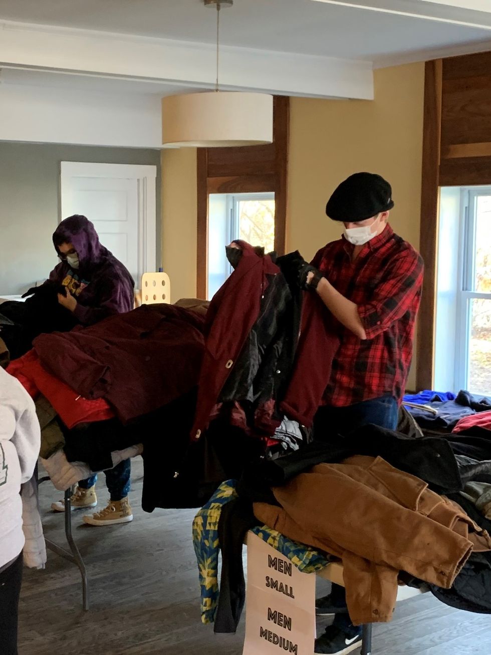 Coats and cocoa warm bodies and souls