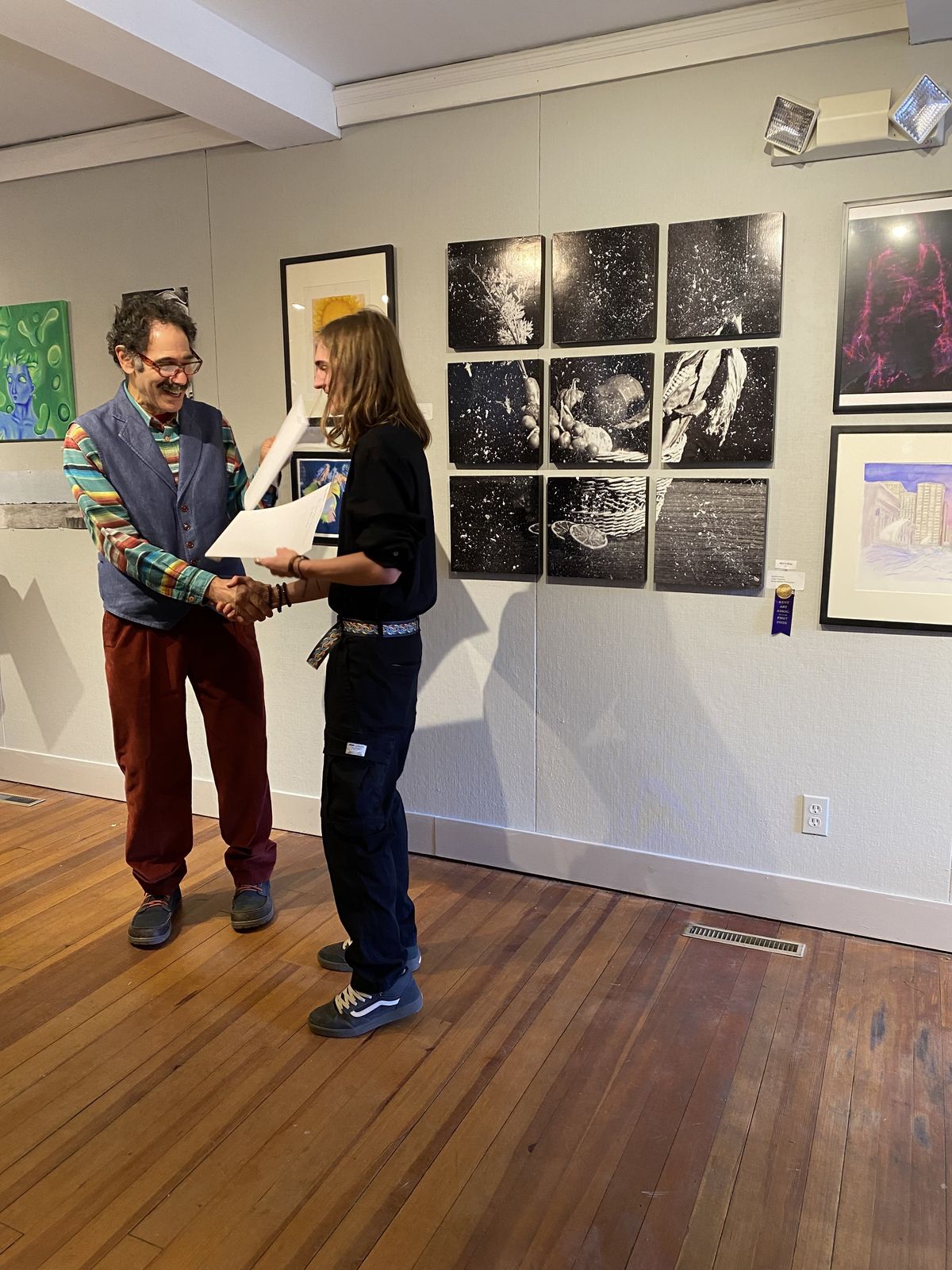 Student art show shines with contemporary talent