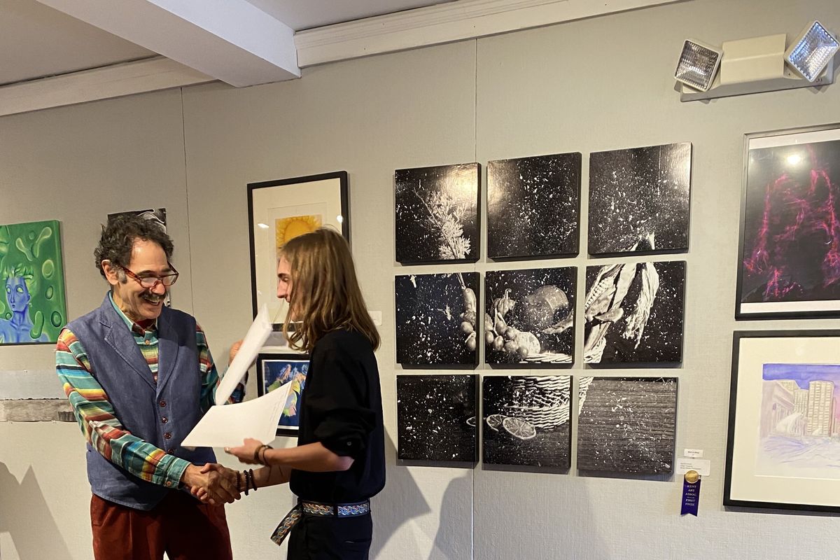 Student art show shines with contemporary talent
