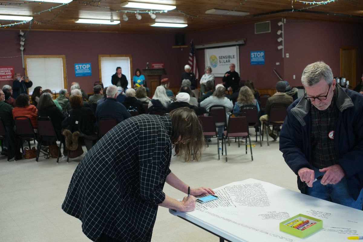‘Stop Shepherd’s Run’ rally draws 100-plus crowd in Copake