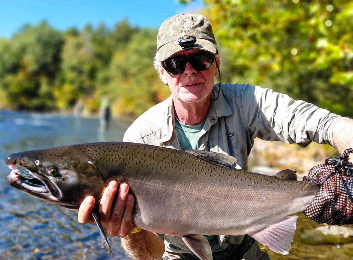 Low water, bad hip, no fish