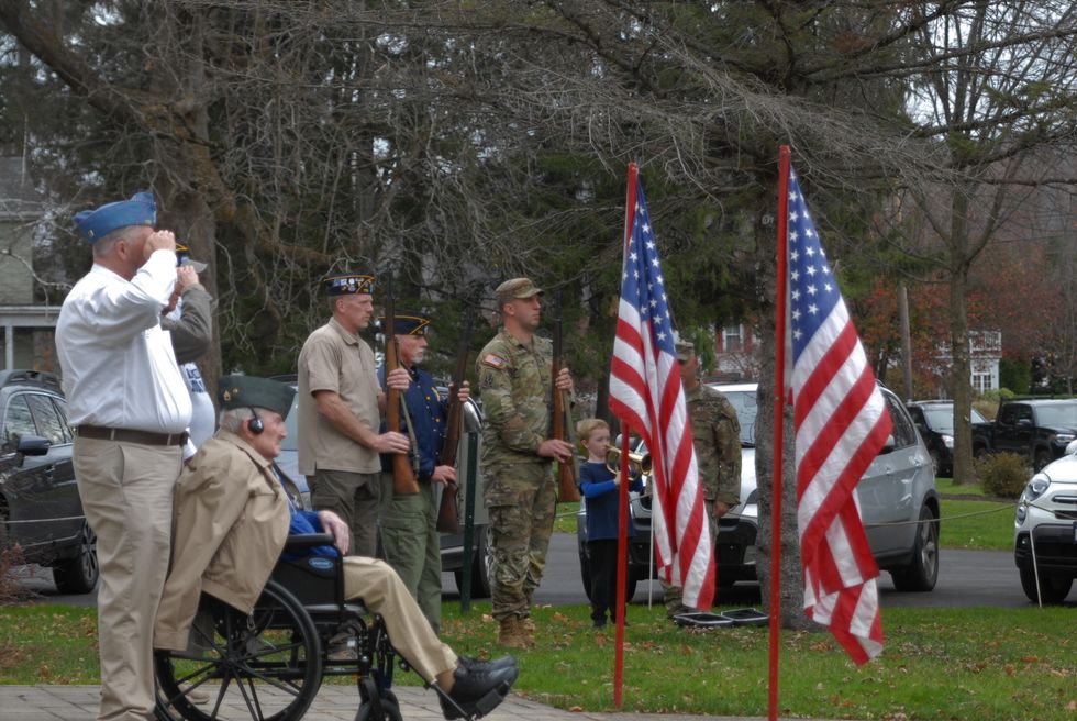 Millerton Veterans Day marked by ceremony