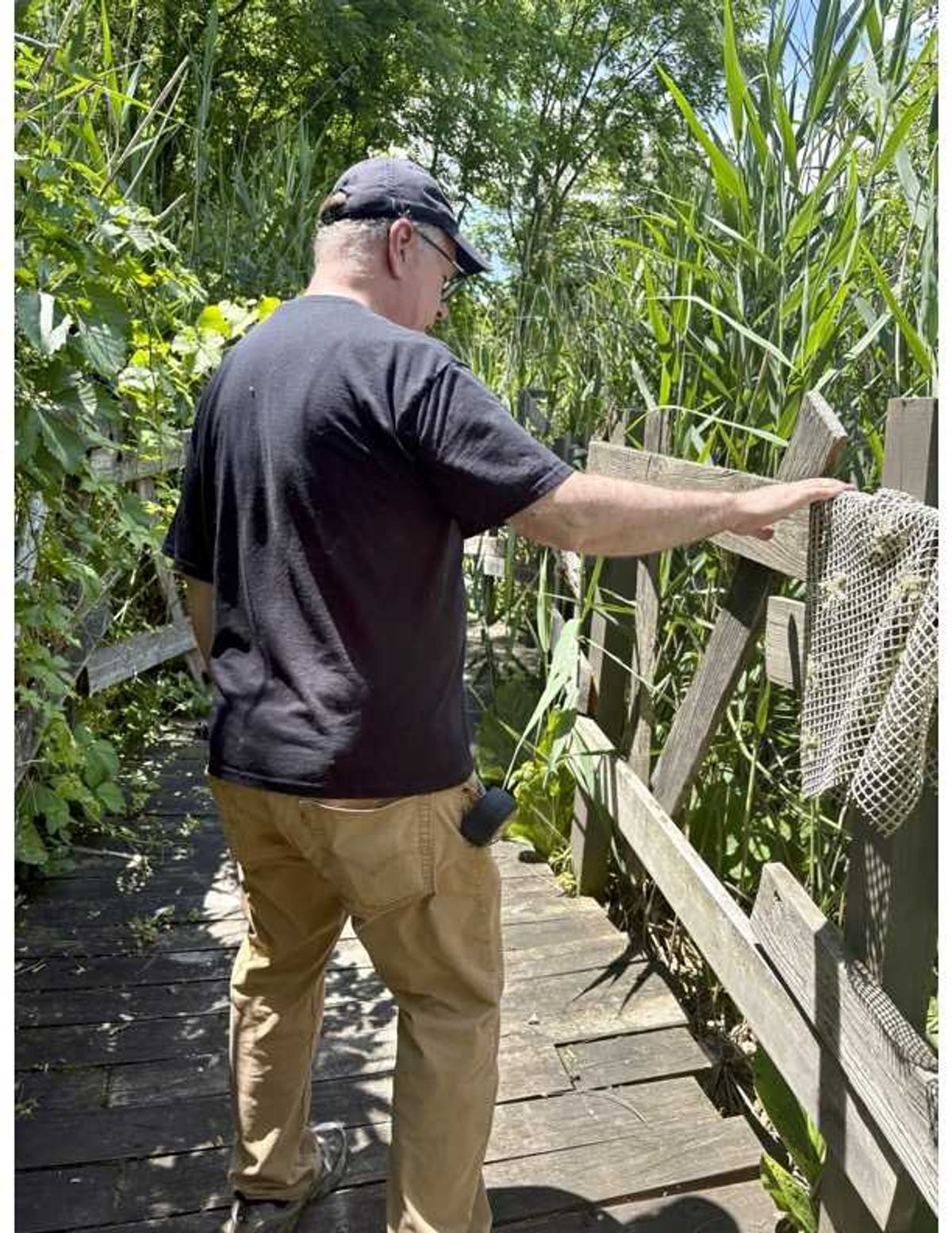 Volunteers prepare Haunted Fortress for autumn scares