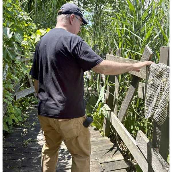 Volunteers prepare Haunted Fortress for autumn scares