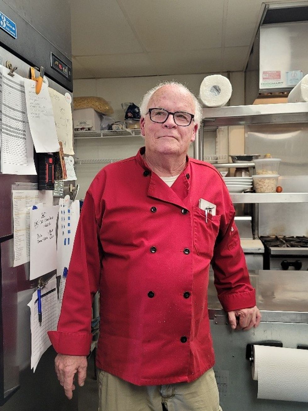 A true gourmet, Chef Jerry hangs up his apron at Orvis one last time