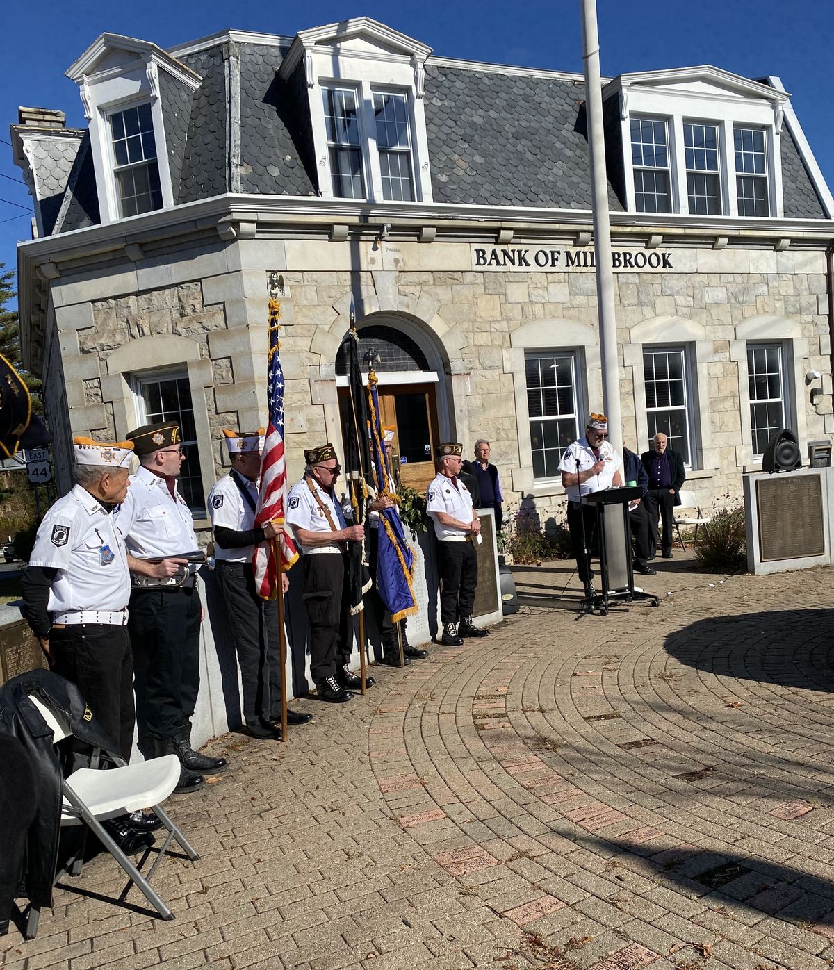 Amenia Veterans Day ceremony draws residents to Fountain Square