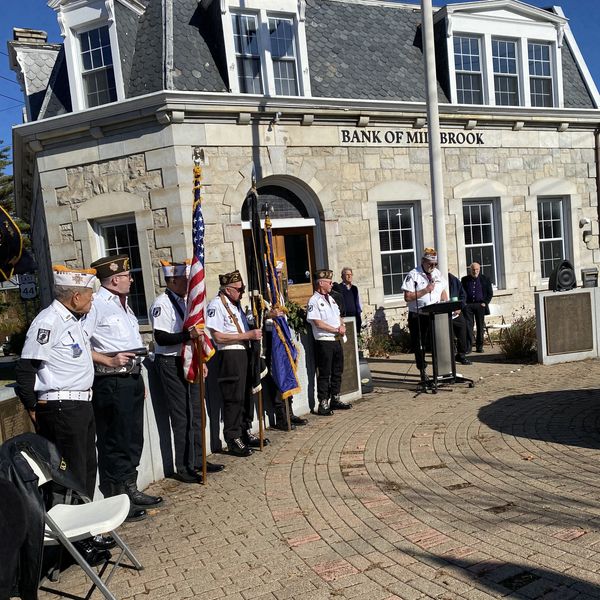 Amenia Veterans Day ceremony draws residents to Fountain Square