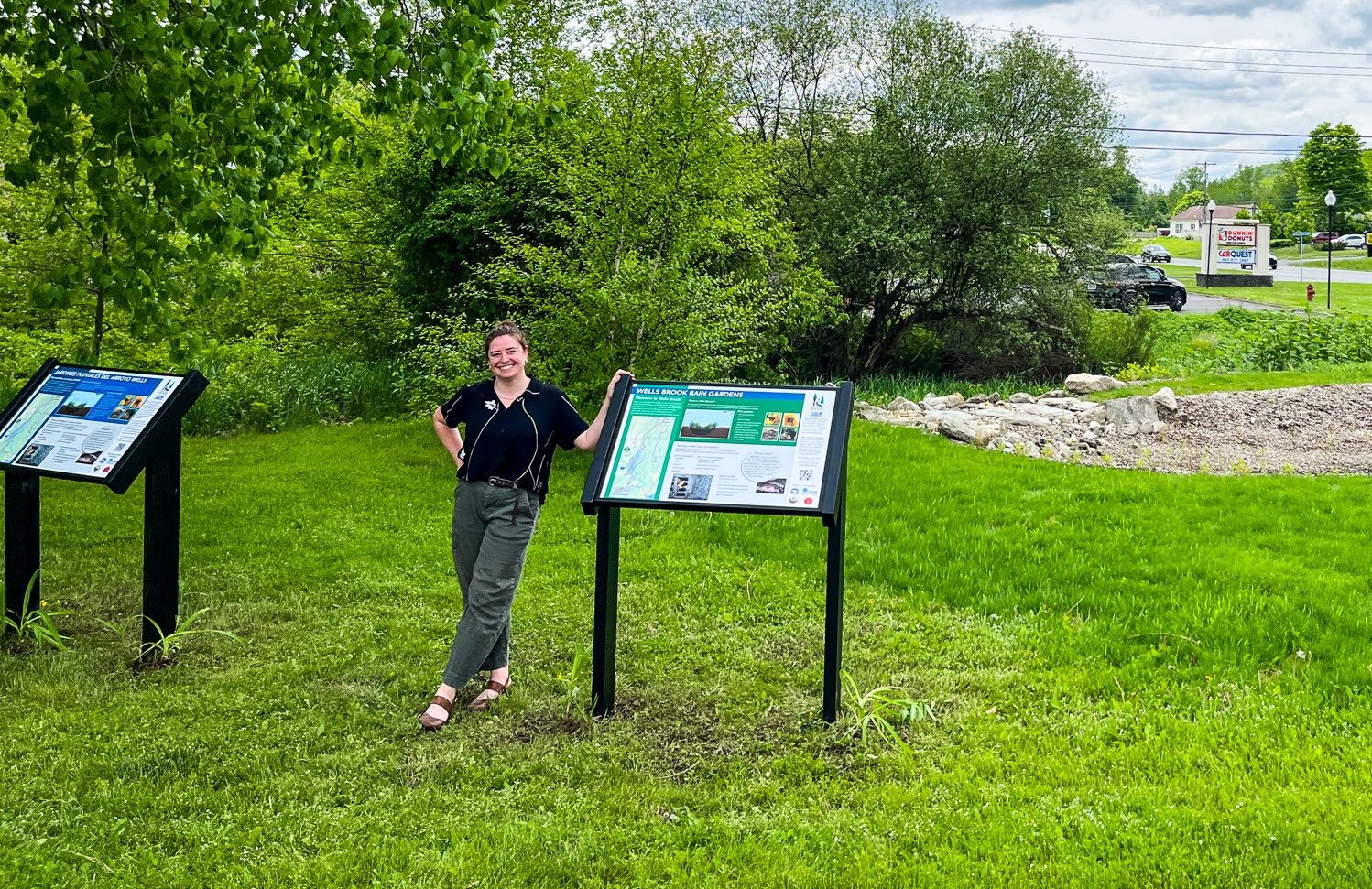 Rain gardens to reduce flooding in Dover Plains